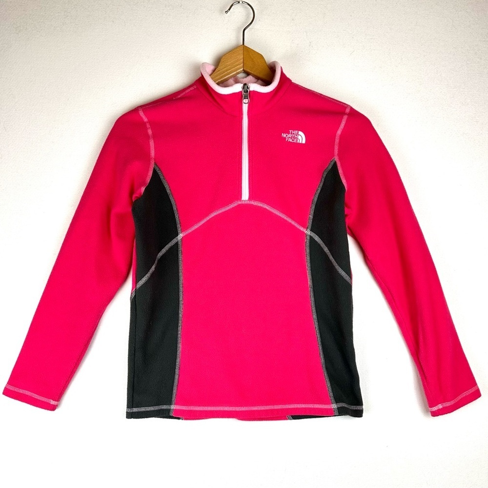 The North Face Glacier Quarter Zip Fleece Sweatshirt Outdoors Athleisure